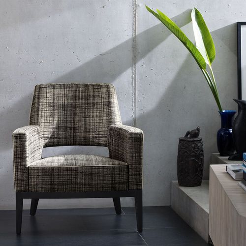 Современный cтул - ZIMMER + ROHDE : RELAX - Zimmer + Rohde GmbH - для интерьера / из ткани / с основанием из древесины