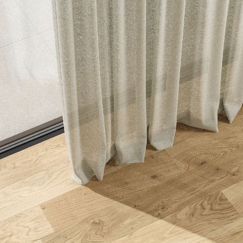 Однотонная гардинная занавеска - MEZZANA - Zimmer + Rohde GmbH - из льна / из шелка / во всю ширину
