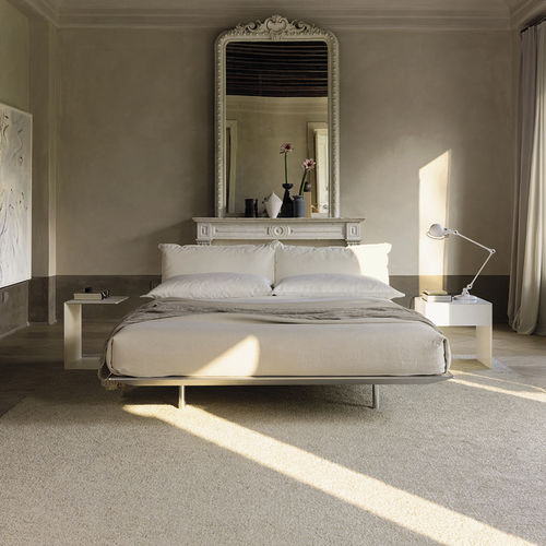 Двуспальная кровать - PLATZ - desiree divani - современная / с обитым изголовьем / из ткани