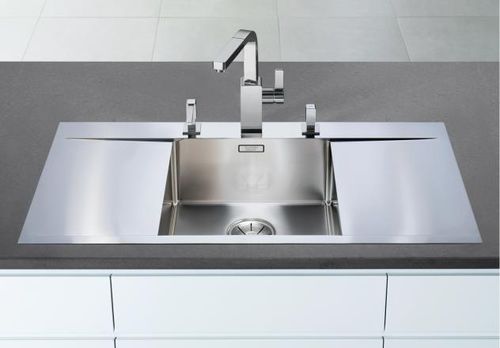 Кухонная раковина 1 чаша - FLOW 45 S-IF - BLANCO GmbH + Co KG - с сушкой / из нержавеющей стали / встраиваемая сверху
