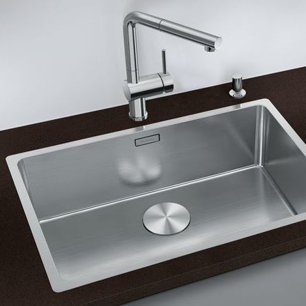 Кухонная раковина 1 чаша - ANDANO 700-IF - BLANCO GmbH + Co KG - без сушки / из нержавеющей стали / встраиваемая сверху