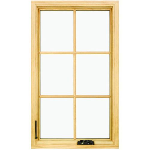 Окно из сосны - INSERT REPLACEMENT - MARVIN - из стекловолокна / распашное / с двойным остеклением