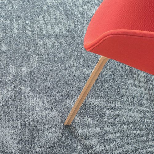 Ковровое покрытие из плит - SAVANE - Balsan - с вытяжным ворсом / структурированное / из полиамида