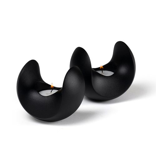 Подсвечник из латуни - FIRE BALL - Morsø Jernstøberi A/S - из полированной стали