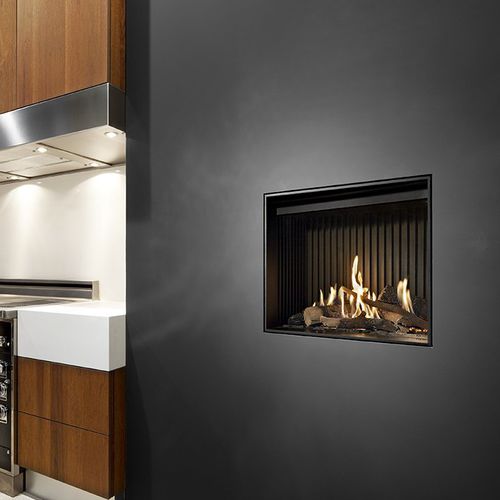 Газовый камин - KALFIRE G60/48F - Kalfire Fireplaces - встраиваемый / у стенки / Односторонний