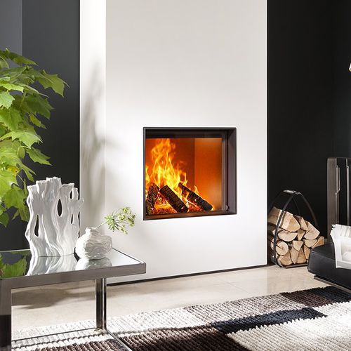Дровяной камин - KALFIRE W60/51F  - Kalfire Fireplaces - встраиваемый / у стенки / Односторонний