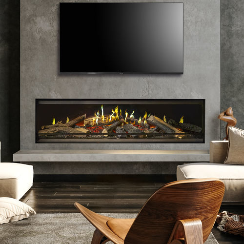 Голографический камин - E-one 160F - Kalfire Fireplaces - электрический / встраиваемый / у стенки