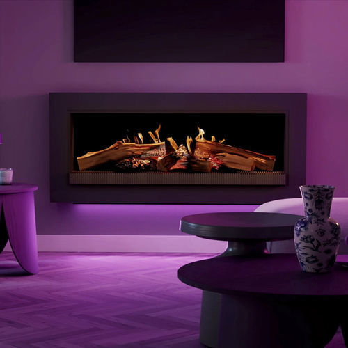 Электрический камин - E-55 - Kalfire Fireplaces - встраиваемый / у стенки / без дымохода