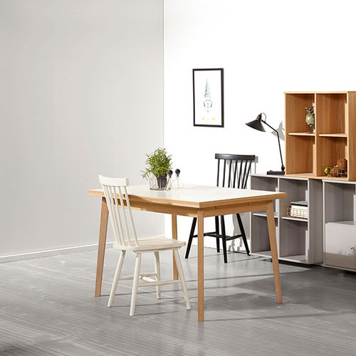 Современный обеденный стол - DINEX - Hammel Furniture A/S - из меламина / прямоугольный / с удлинителем