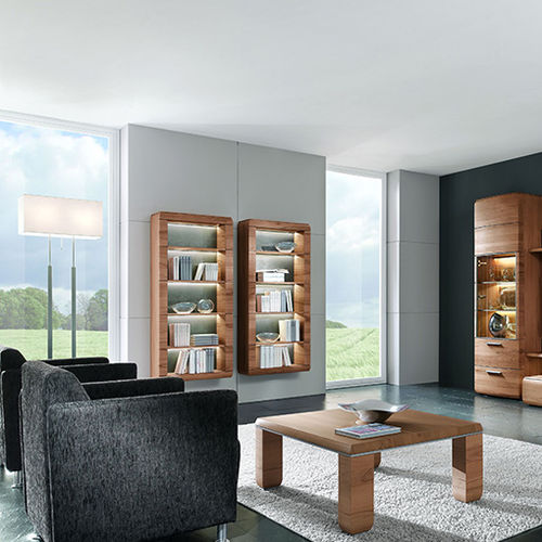 Настенный книжный шкаф - TRENTO  - Hartmann Möbelwerke GmbH - современный / из дуба / из бука