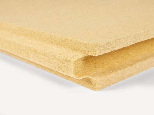 Термоакустическая изоляция - MULTITHERM® - GUTEX - из древесного волокна / на жесткой панели / для внутреннего пространства
