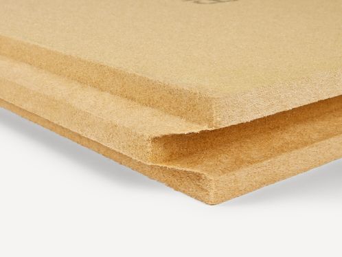 Термоакустическая изоляция - THERMOWALL® GF - GUTEX - из древесного волокна / на жесткой панели / для внутреннего пространства