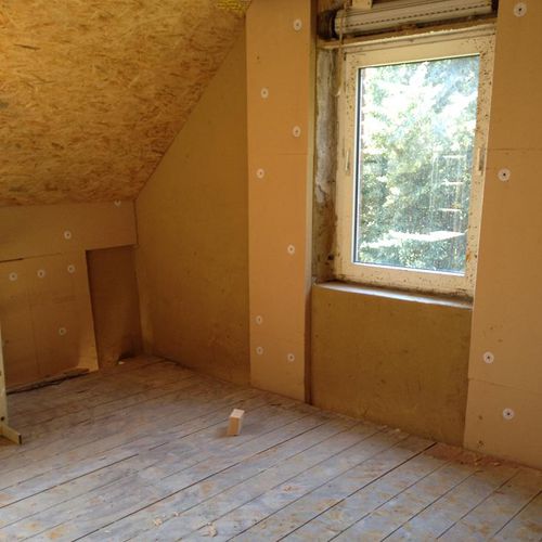 Термоакустическая изоляция - THERMOROOM® - GUTEX - из древесного волокна / на жесткой панели / для внутреннего пространства