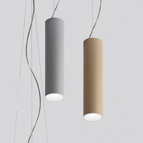 Подвесная лампа - TAGORA 80 - Artemide - из PMMA / из алюминия / современная