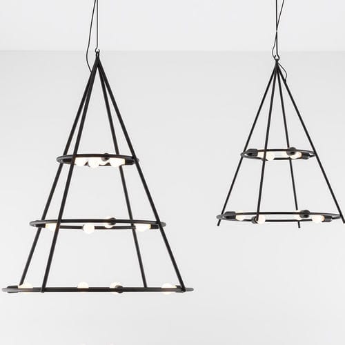 Современная люстра - EL PORÍS - Artemide - из металла / для профессионального использования / геометрическая