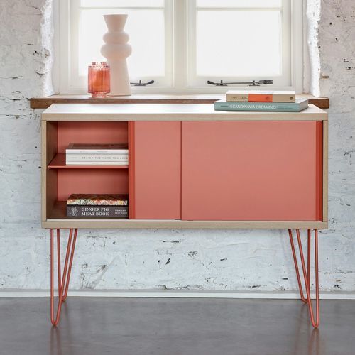 Современный буфет - POS1007W - BISLEY - алюминий / из стали / из ламината