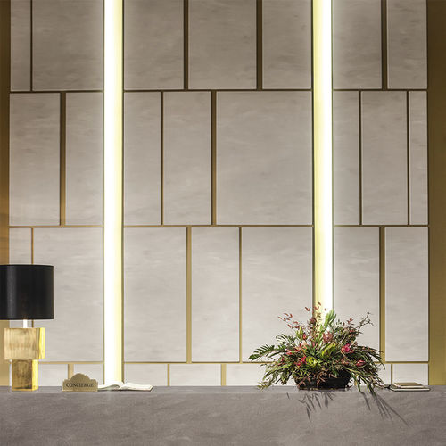 Облицовка из Corian® - Weathered Concrete - CORIAN - внутренняя / современная / текстурированная