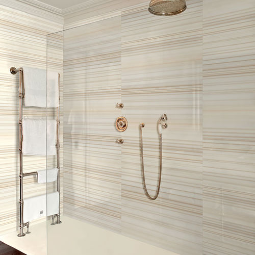 Панель для настила - Sepia Linear - CORIAN - для ванной комнаты / для душа / с высоким сопротивлением