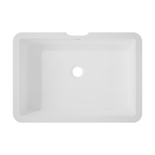Встраиваемая раковина - Quiet - CORIAN - из Corian® / на заказ / прямоугольная