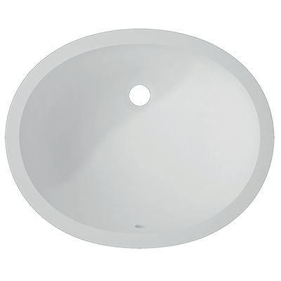 Встраиваемая раковина - Calm - CORIAN - из Corian® / на заказ / овальная