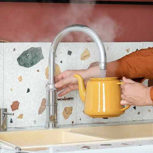 Настольный однорычажный смеситель - CLASSIC FUSION - Quooker Deutschland GmbH - из хромированного металла / из латуни / из нержавеющей стали