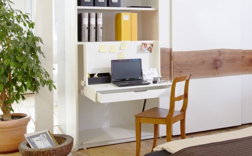 Напольный рабочий стол - EASYLIFE OFFICE - Rüttimann AG - современный / прямой / белый