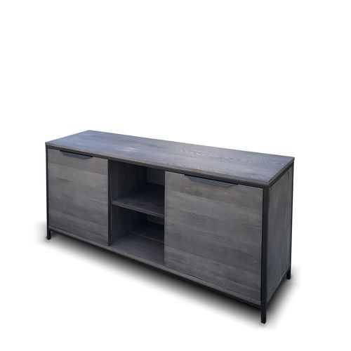 Современный буфет - AACHEN - Ecomatrix SRL - из дерева / из стали / с полкой