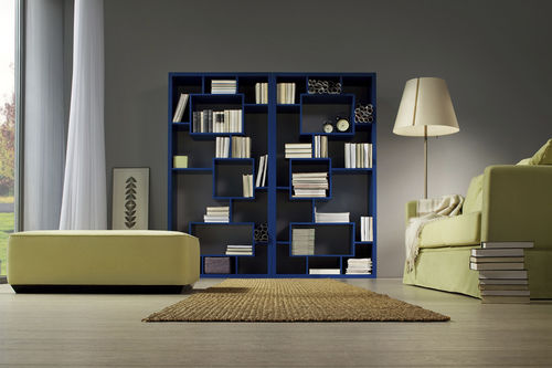 Современный стеллаж - MONDRIAN  - SBA Baldu Kompanija SBA Furniture Company - из дерева