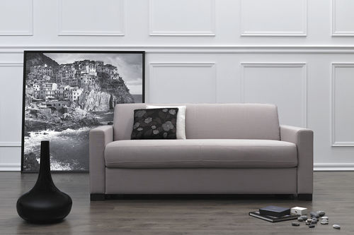 Диван кровать - MILLA - SBA Baldu Kompanija SBA Furniture Company - модульный / современный / из ткани