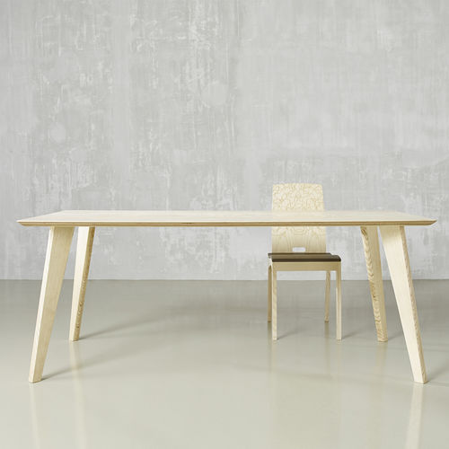Дизайнерский обеденный стол - FINN  - sixay furniture - из вишневого дерева / из дуба / из орехового дерева