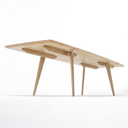 Дизайнерский обеденный стол - FINN-PLUS - sixay furniture - из цельной древесины / из дуба / из орехового дерева
