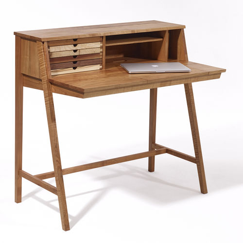 Современный секретарский стол - SIXTEMATIC BELLE - sixay furniture - из дуба / из орехового дерева / из цельной древесины