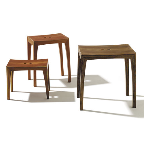 Дизайнерский табурет - OTTO3 - sixay furniture - из дуба / из цельной древесины / из бука