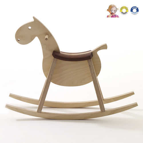 Лошадка-качалка дерево - MUSTANG / PARIPA - sixay furniture