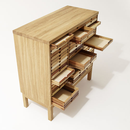 Современный шифоньер - SIXTEMATIC  - sixay furniture - из дуба / из орехового дерева / из ясеня