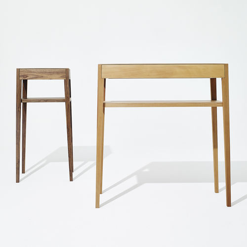 Современный стол-консоль - THEO UP1 / 2 - sixay furniture - из дуба / из орехового дерева / из цельной древесины
