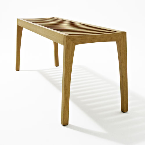 Современная прикроватная скамья - ZEBRA - sixay furniture - из цельной древесины / из бука / из дуба