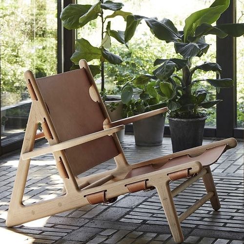 Современный складной стул - THE HUNTING - Fredericia Furniture - не определено