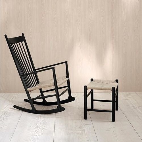 Современное кресло - J16  - Fredericia Furniture - из веревки / из дуба / из орехового дерева