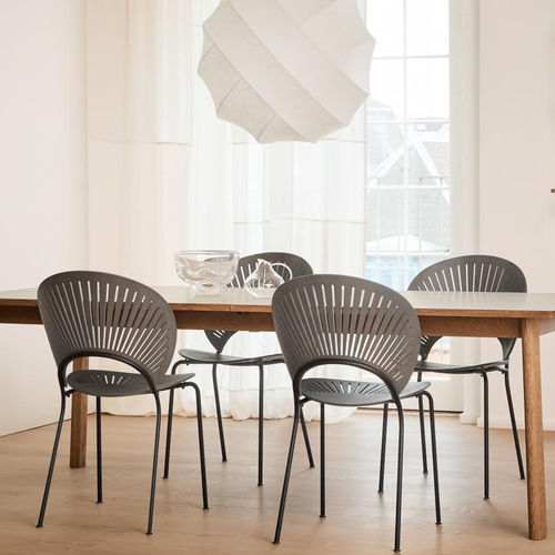 Современный cтул - TRINIDAD - Fredericia Furniture - для интерьера / из ткани / из кожи