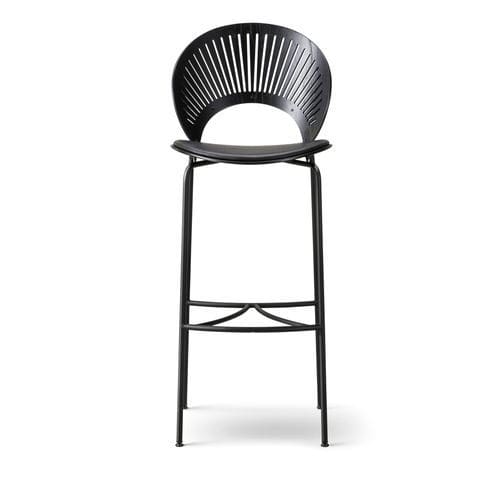 Барный стул скандинавский дизайн - TRINIDAD - Fredericia Furniture - для интерьера / из ткани / из кожи