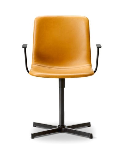 Стул для работы из ткани - PATO  - Fredericia Furniture - из полированного алюминия / из окрашенной стали / из полипропилена