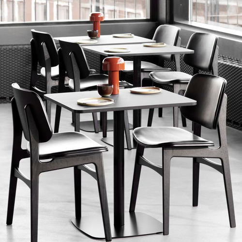 Современный cтул - SØBORG - Fredericia Furniture - для интерьера / из ткани / из кожи