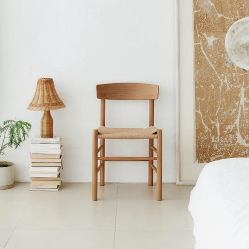 Cтул скандинавский дизайн - J39 - Fredericia Furniture - для интерьера / из дуба / из бука