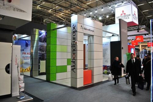 Композитная панель для настила - ABTI OPEN GROOVE SYSTEMS - Alubond Europe - для внутренней компоновки / из алюминия