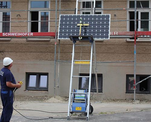 Подъемник для профессионального использования - SOLARLIFT - GEDA GmbH - для стройки