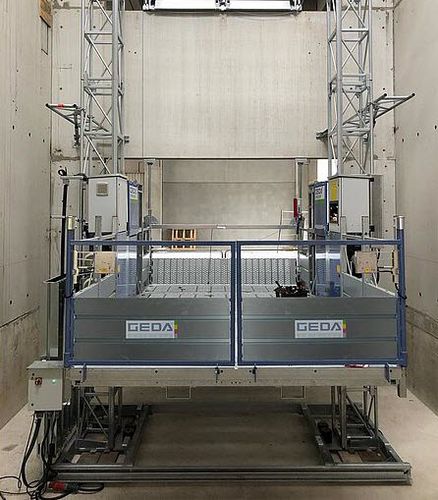 Подъемник для высоких нагрузок - 3700 ZP P - GEDA GmbH - для зданий