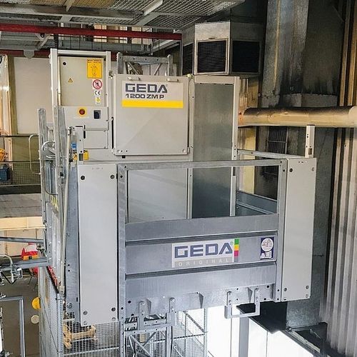 Подъемник для высоких нагрузок - 1200 ZM P - GEDA GmbH - для стройки / промышленный