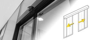 Дверь для интерьера - Gilgen Door Systems AG  - из стекла / раздвижная / застекленная