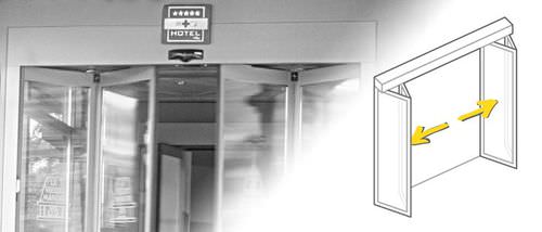 Входная дверь - Folding (FFM) - Gilgen Door Systems AG  - из стали / складная / застекленная